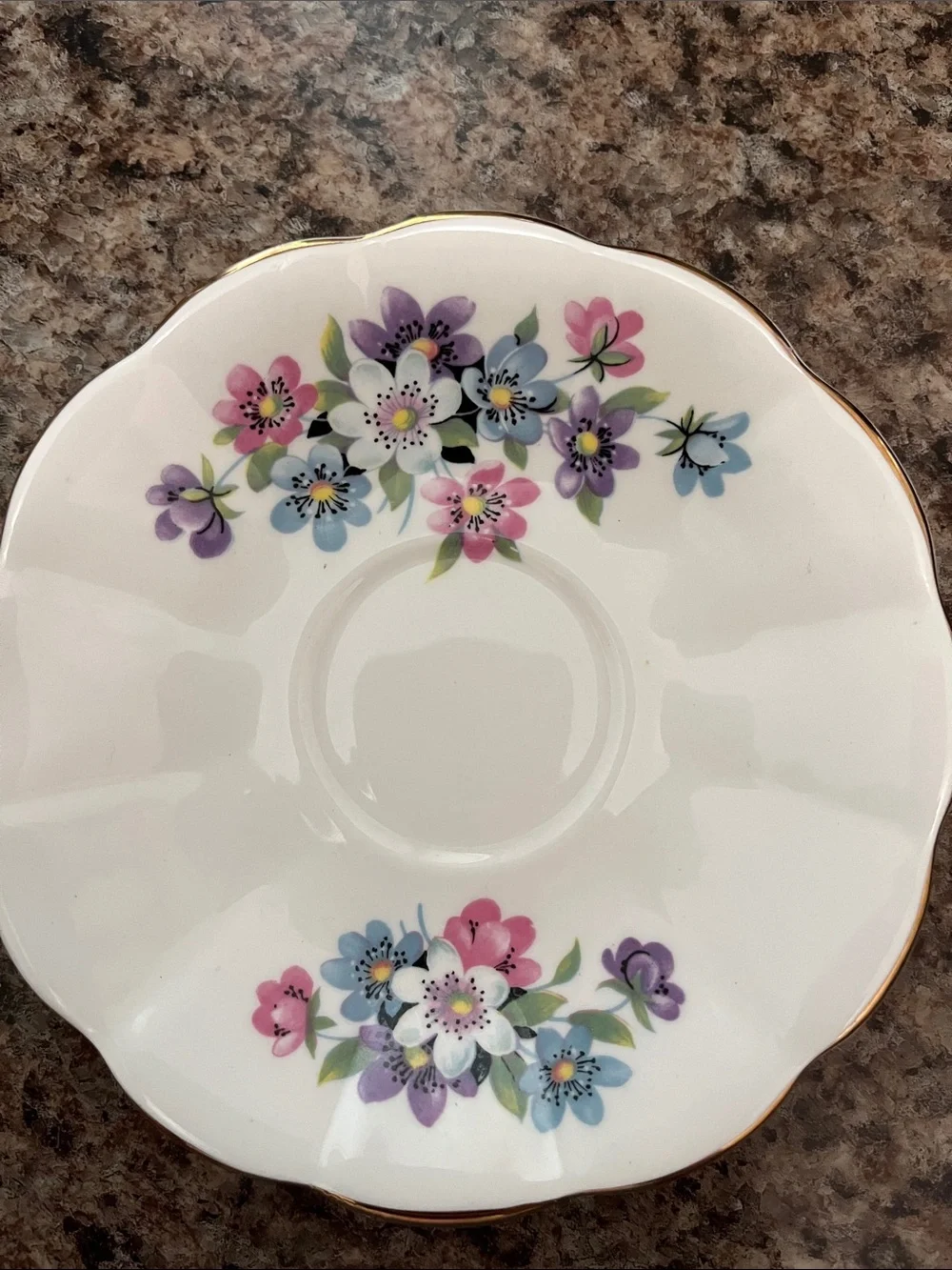 Bone China Teacup and Saucer